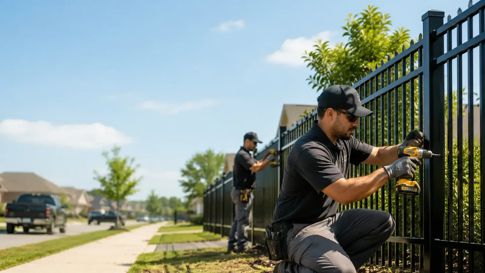 Metal Fence Installation in Brighton, TN